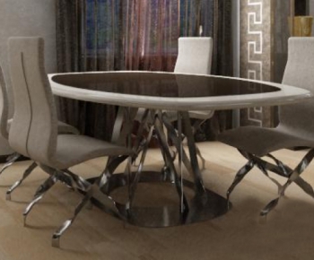 Modern Dining Table And Chairs-ID:278003823