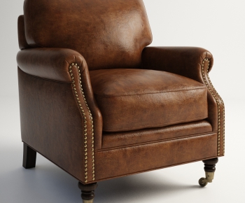 Modern American Style Single Sofa-ID:592726741