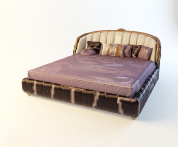 European Style Double Bed-ID:194728333
