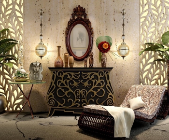 Southeast Asian Style Console-ID:651711934