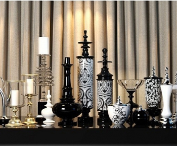 Post Modern Style New Classical Style Decorative Set-ID:648069592