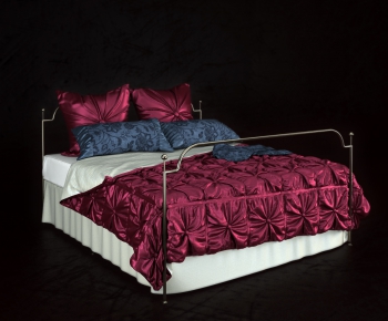European Style Double Bed-ID:614729416