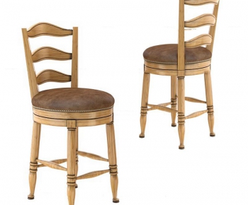 American Style Bar Chair-ID:892620351