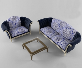 European Style Sofa Combination-ID:628873573