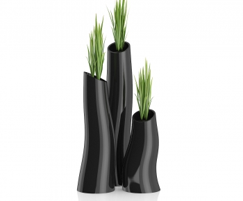 Modern Potted Green Plant-ID:870417728