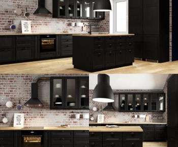 Industrial Style The Kitchen-ID:833353924