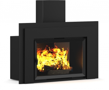 Modern Industrial Style Fireplace-ID:302161373