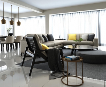 Modern A Living Room-ID:226806779