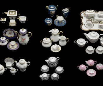 American Style Idyllic Style Tea Set-ID:559856737