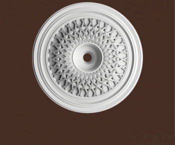 European Style Plaster Carved Top Plate-ID:730428713