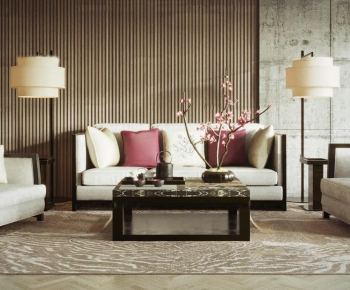 New Chinese Style Sofa Combination-ID:488327575
