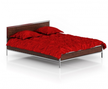 Modern Double Bed-ID:462660388