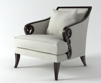 Simple European Style Single Sofa-ID:403382211