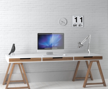 Modern Nordic Style Office Table-ID:556548343