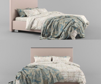Modern Double Bed-ID:280211695