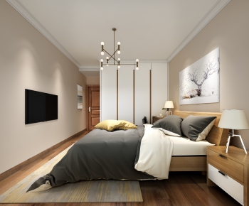 Nordic Style Bedroom-ID:487383373