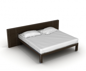 Modern Double Bed-ID:359412849