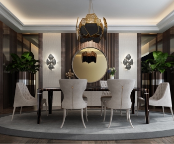 Post Modern Style Dining Room-ID:130254364