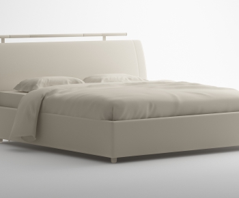 Modern Double Bed-ID:467877124