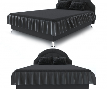 Modern Double Bed-ID:778931739