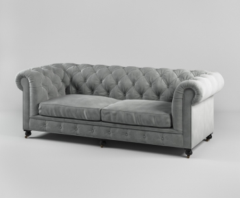 Simple European Style A Sofa For Two-ID:773178845