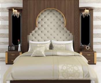 European Style Double Bed-ID:954771185