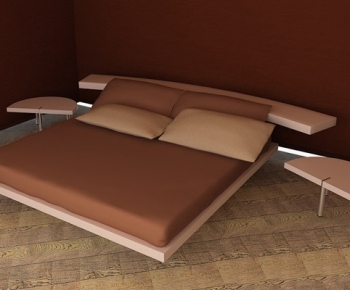 Modern Double Bed-ID:362386278