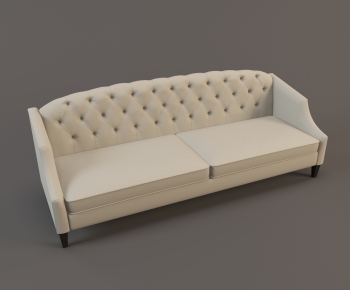 Simple European Style A Sofa For Two-ID:708061796