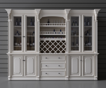 European Style Wine Cabinet-ID:691189816
