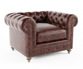Modern American Style Single Sofa-ID:532451875