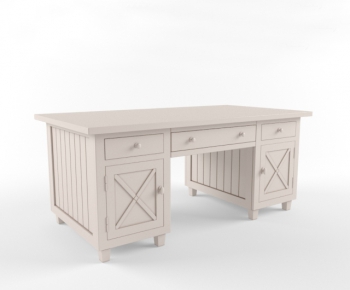 Simple European Style Desk-ID:366549446