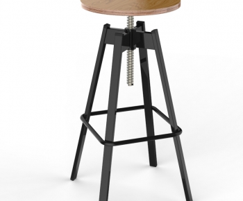 Industrial Style Bar Chair-ID:453971323