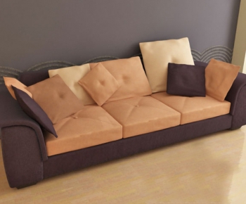 Modern Three-seat Sofa-ID:636047927