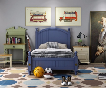 American Style Child's Bed-ID:431227338