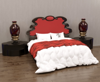 European Style Double Bed-ID:200636427
