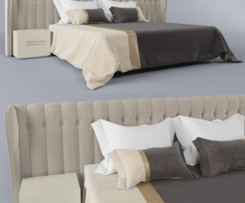 Modern Double Bed-ID:453921528