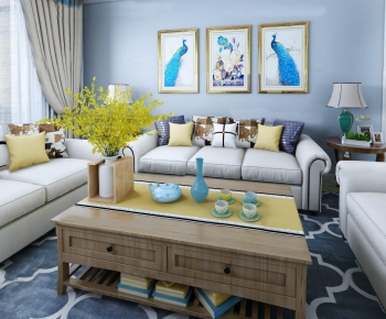 American Style A Living Room-ID:878006672