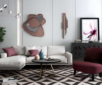 Post Modern Style Sofa Combination-ID:324178257