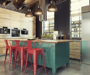 Industrial Style The Kitchen-ID:568964693