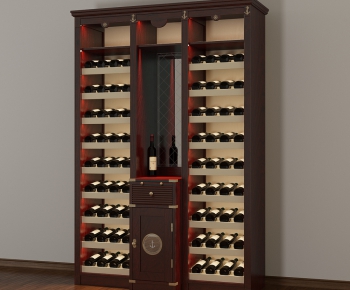 European Style Wine Cabinet-ID:248119918