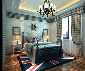 Mediterranean Style Bedroom-ID:585096967