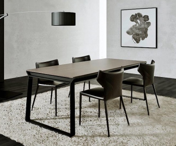 Modern Dining Table And Chairs-ID:334964567
