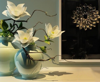 Modern New Chinese Style Flowers-ID:213214824