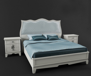 European Style Double Bed-ID:963820735