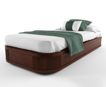 Modern Single Bed-ID:119457487