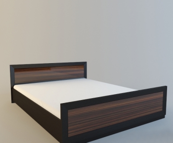 Modern Double Bed-ID:312126722