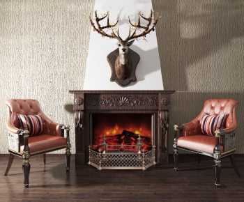 American Style Fireplace-ID:822002157