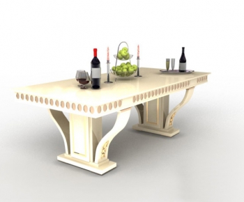 European Style Dining Table-ID:661613581