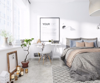 Nordic Style Bedroom-ID:168400886