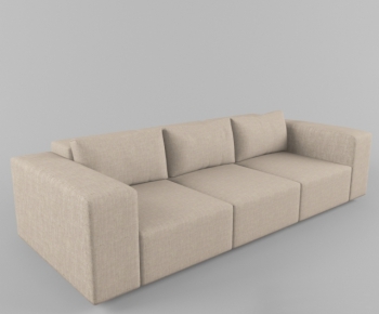 Modern Three-seat Sofa-ID:907315342